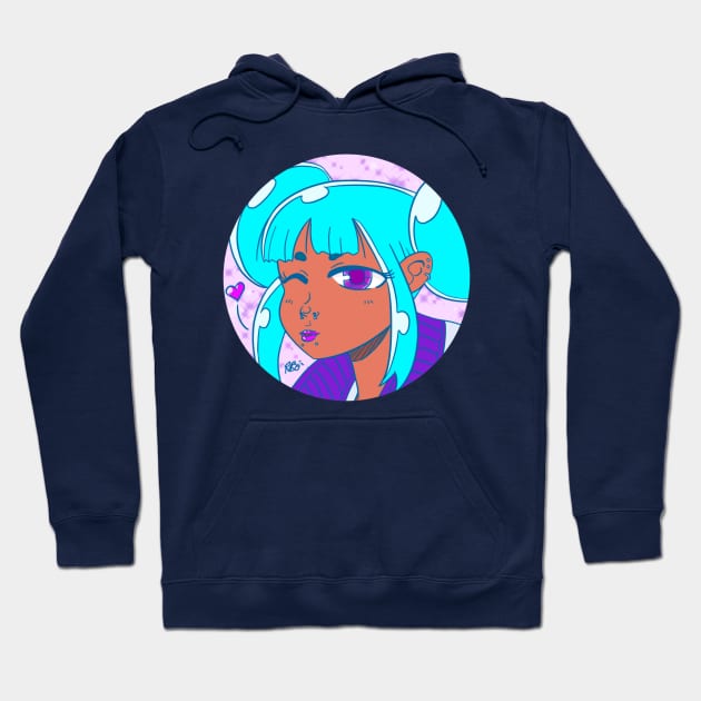 blue magic Hoodie by robinchan33